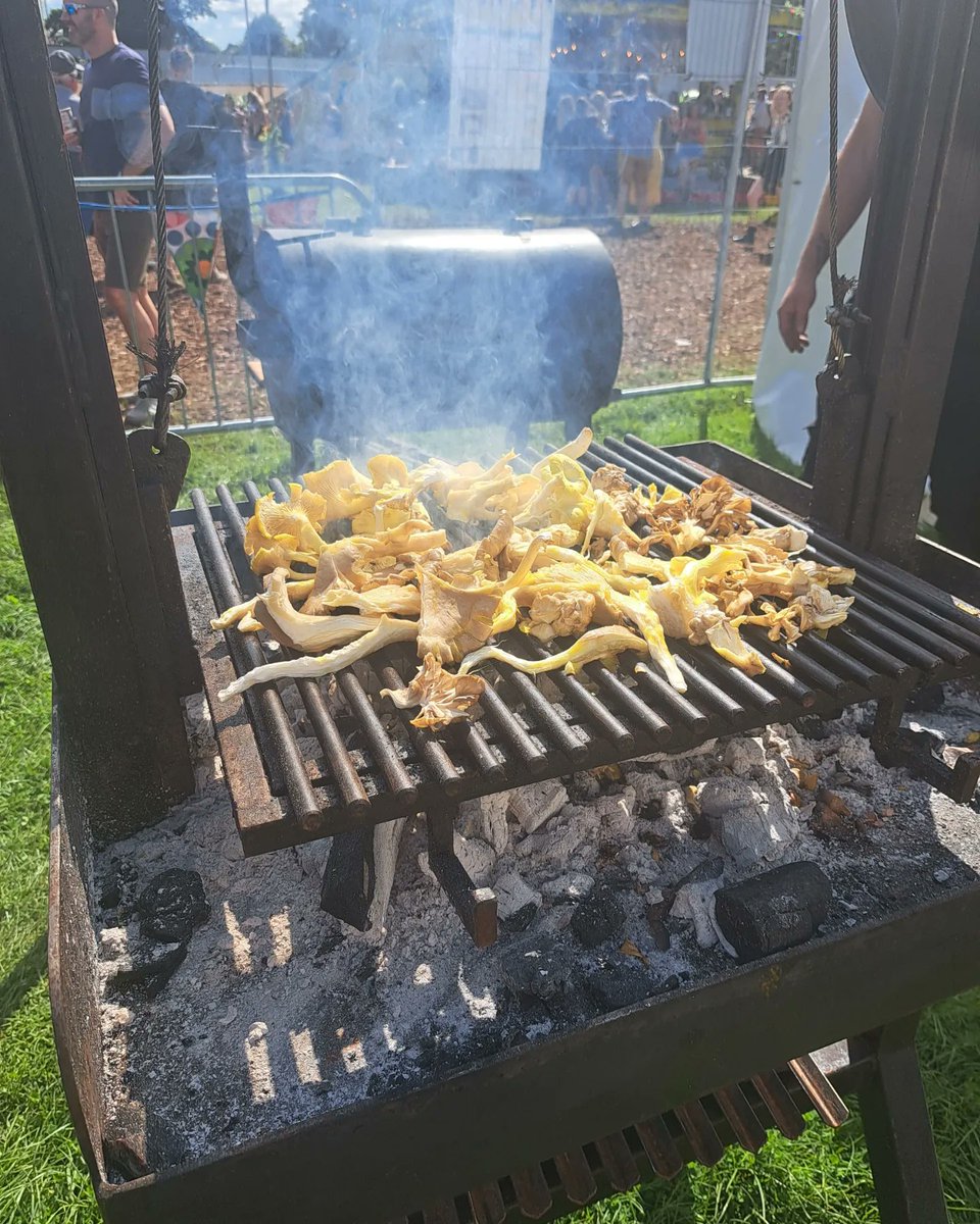 GarryhinchMush's tweet photo. Cooking up a storm @ The Picnic!
The legend that is @mistereatgalway) doing a flaming great job with Garryhinch mushrooms at @epfestival.
Thank you, JP! We love what you do for Irish food!
#legend #irishfood #aniar #foodontheedge #fote2023 https://t.co/Jzgw6rAdjz
