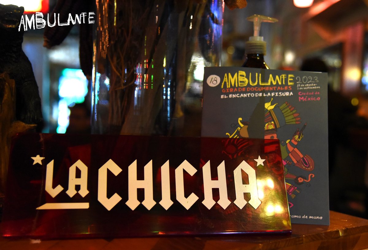 😍 ¡Pasamos una noche riquísimo en <a href="/lamaschicha/">La Chicha</a> con las directoras de la retrospectiva de mujeres documentalistas En primera persona!