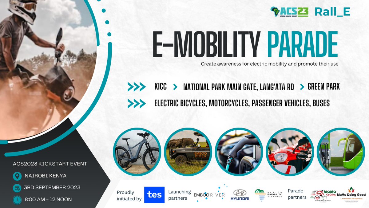 Good deal! TES Network has free slots for their ACS Electric Safari event... tomorrow. Apparently you can participate in a game drive through Nairobi National Park in an electric vehicle. Sign up here to get a seat: forms.gle/cbyKb7TJEcFHAh…