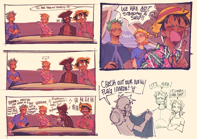 ⚠️SPOILERS⚠️
#OnePieceLiveAction  
-
-
Hehehe I looove a lot of these little clips from random episodes 🙇🌈💝💝💫 