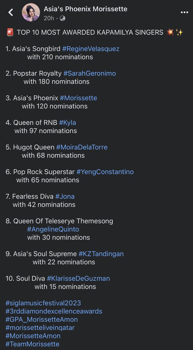 dearugreisback's tweet photo. Mahiya naman kayo mga @MOWIEnatics_OFC hahahahaha binawasan nyo pa yung awards at nominations ni SG HAHAHAHAHA https://t.co/I0qJc6rDNJ