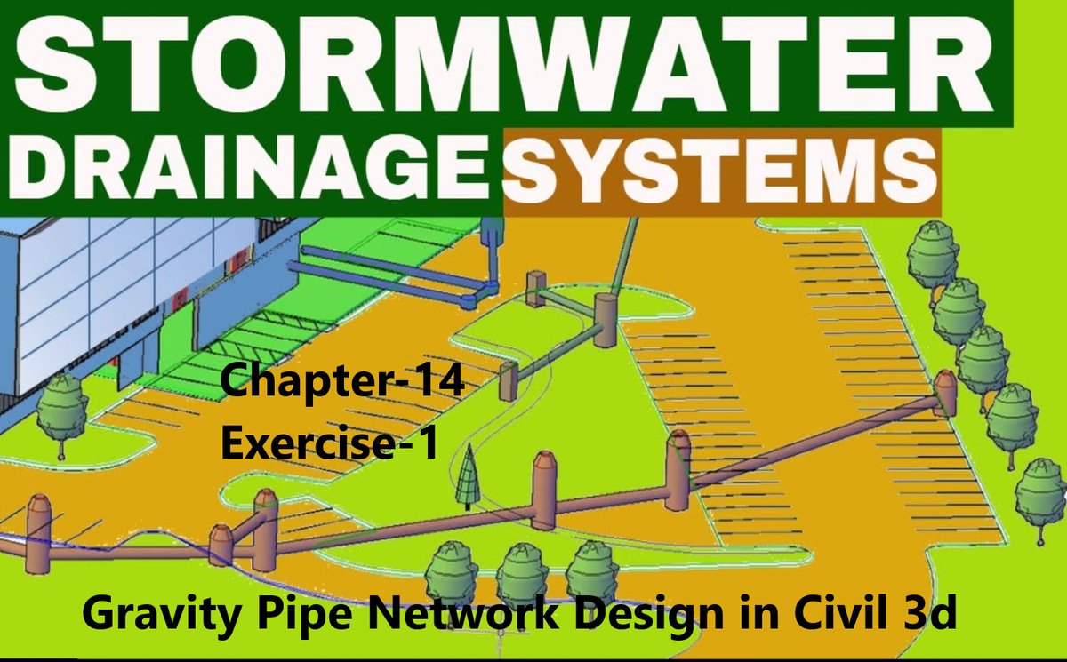 civil3dpro's tweet image. See First Comment for Video Link
If you&apos;re looking to dive into Civil 3D pipe networks for #stormwatermanagement &amp;amp; #utilitiesdesign , you&apos;ve come to the right place. This #civil3dtutorial is suitable for all skill levels, from beginners to experienced users.
#Civil3D #autocad2024