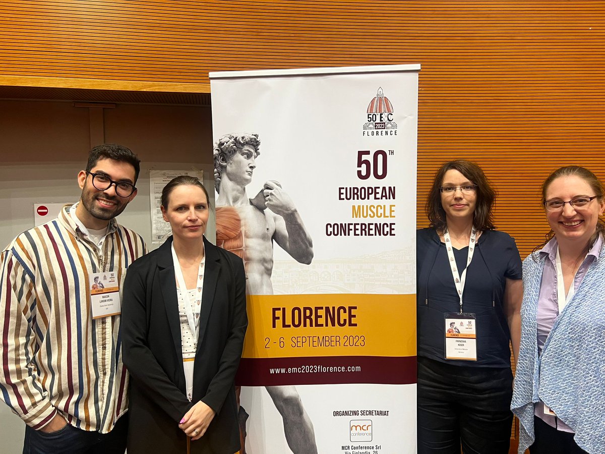 Christine Loescher (@c_m_loescher) on Twitter photo Great first day at EMC Florence! Come say hi to us! <a href="/ESMR_ECA/">muscle_early_career_association</a> #muscleresearch Great first day at EMC Florence! Come say hi to us! <a href="/ESMR_ECA/">muscle_early_career_association</a> #muscleresearch