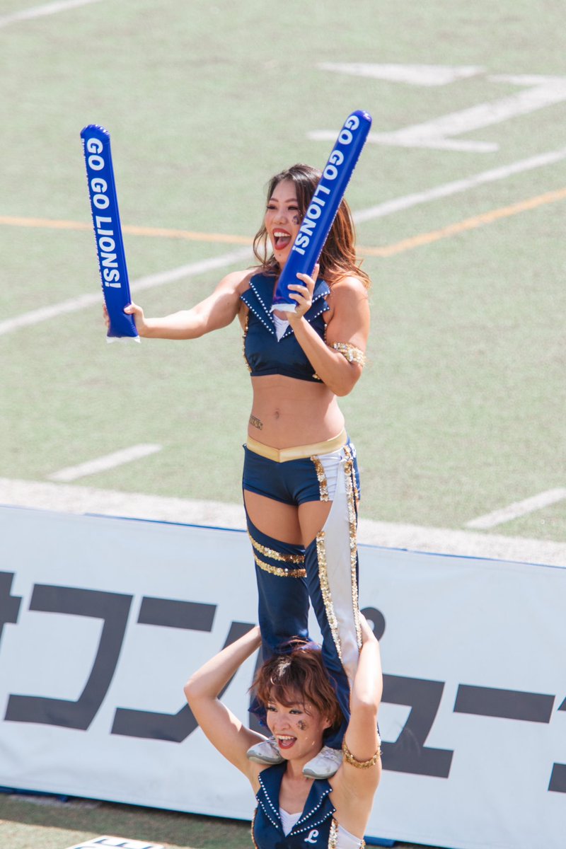toshipanic's tweet photo. 2023.9.2 Xリーグ オール三菱ライオンズ vs 品川CC ブルザイズ in 富士通スタジアム川崎
オール三菱ライオンズ チア
らいおんちゃん HISAEさん その2
#アメフト
#Xリーグ
#xleague
#オール三菱ライオンズ
#らいおんちゃん
#チア
#HISAE
#canon7dmarkii
#ファインダー越しの私の世界 https://t.co/Km7HuSbZLg
