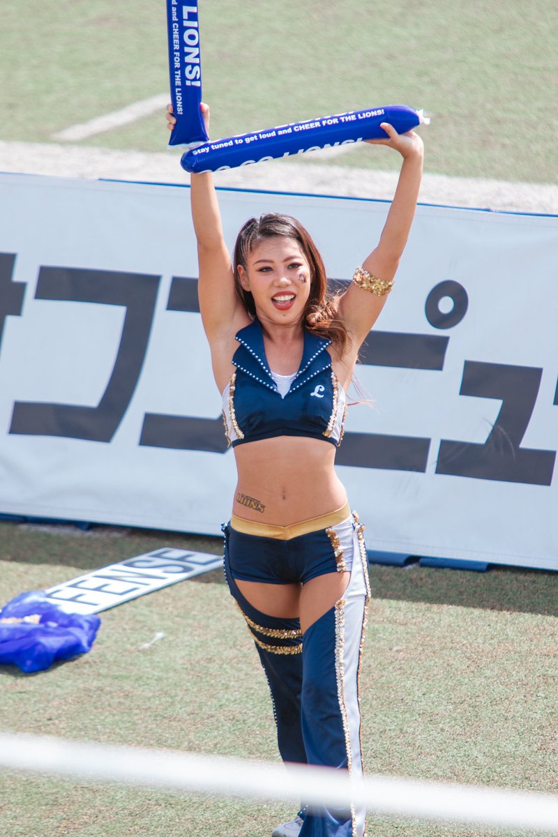toshipanic's tweet photo. 2023.9.2 Xリーグ オール三菱ライオンズ vs 品川CC ブルザイズ in 富士通スタジアム川崎
オール三菱ライオンズ チア
らいおんちゃん HISAEさん その2
#アメフト
#Xリーグ
#xleague
#オール三菱ライオンズ
#らいおんちゃん
#チア
#HISAE
#canon7dmarkii
#ファインダー越しの私の世界 https://t.co/Km7HuSbZLg
