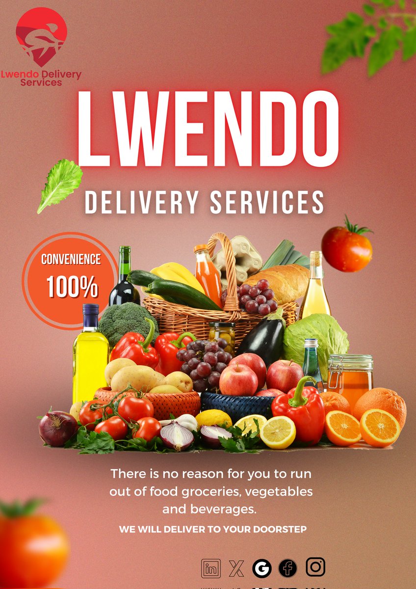 lufwanyamaduke's tweet photo. Coming November 1, 2023. Offering Convenience,  Reliability and choice. Inbox to learn more today. Follow @LwendoDelivery
#zambia #food #delivery #zedtwitter #zedx https://t.co/P2JS7rxoNw