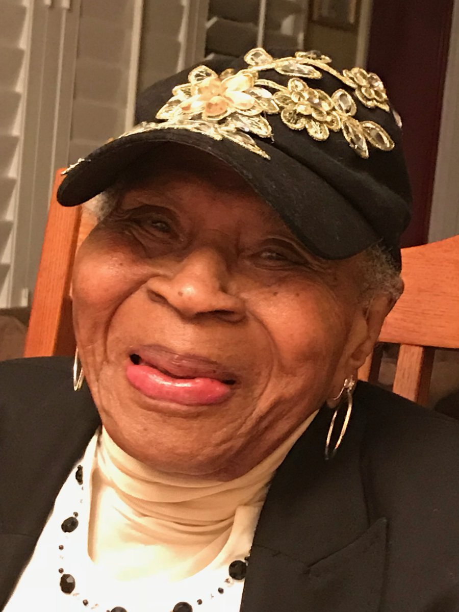 100Mississippi's tweet photo. Happy Birthday, #MamieLangKirkland— my mother, my best friend, my inspiration, my love. You would have been 115 years old today— September 3rd— &amp; I know that was your goal, but we are so extremely fortunate, blessed &amp; grateful to have lived and loved with you for 111 years.
(1/3) https://t.co/F1MIdNRDjL