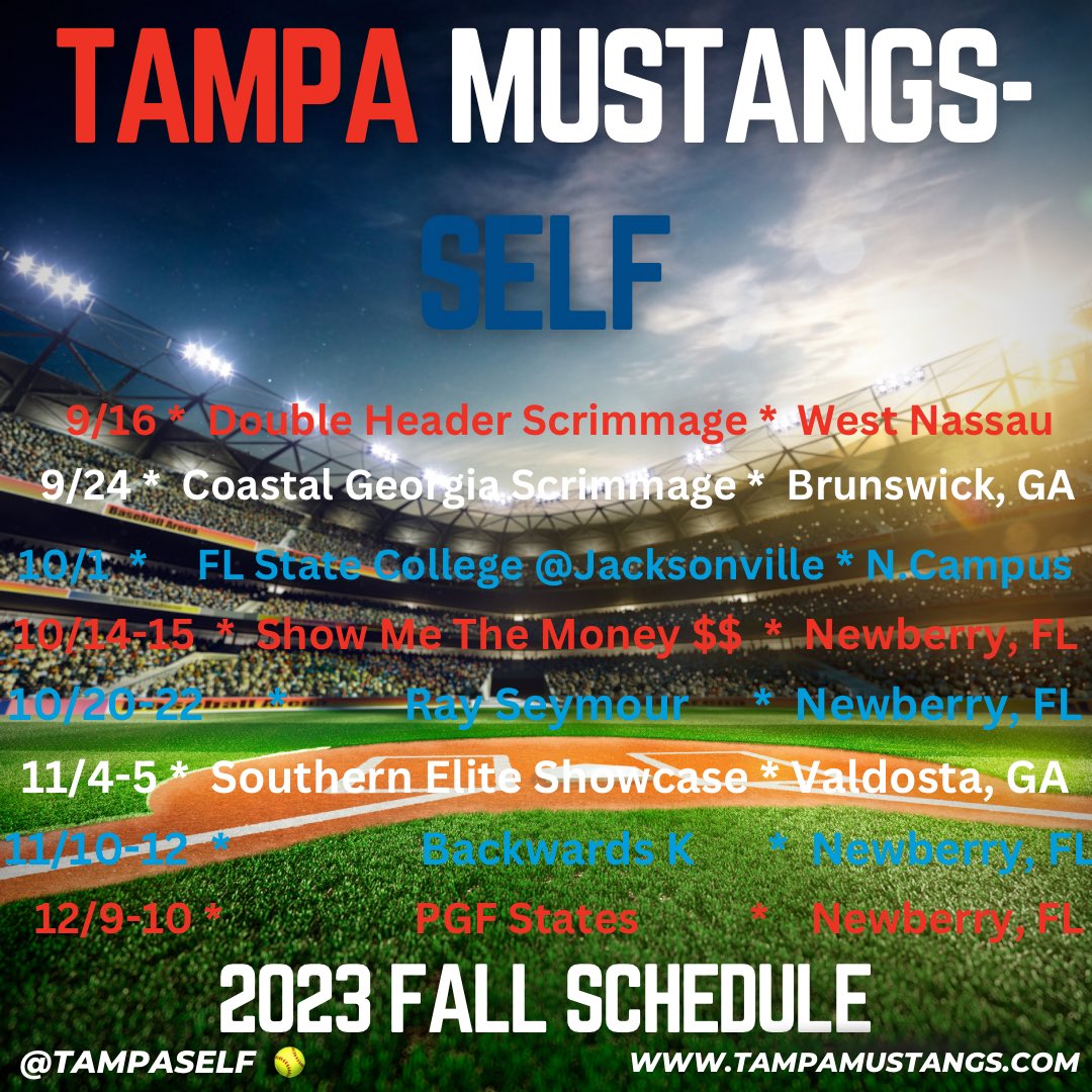 Get ready… We’re Coming!! <a href="/TampaMustangs/">Tampa Mustangs</a>