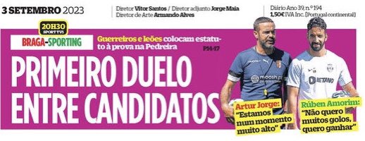 visao_sporting's tweet photo. Saudações Leoninas!🦁💚🤍

Em pleno #DiadeSPORTING o nosso grande amor em destaque nos principais jornais…

#SportingCP https://t.co/vactpdFiAN