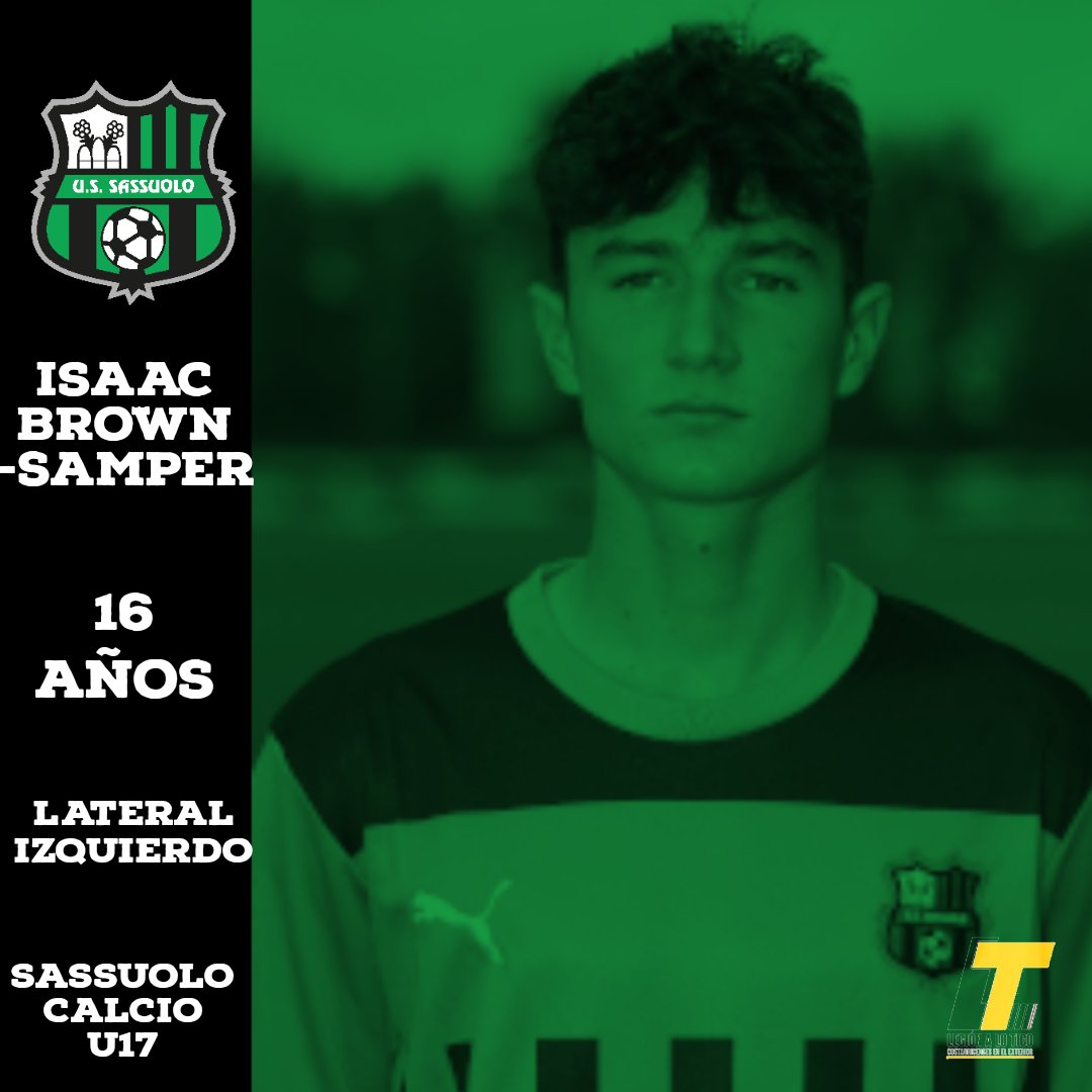 lo_legion's tweet photo. 🇺🇲🇨🇷➡️🇮🇹

Isaac Brown-Samper, futbolista de 16 años nacido en Estados Unidos y con raíces ticas. Brown es lateral izquierdo y desde el 1° de Julio de este año forma parte del equipo U17 del Sassuolo de Italia. 

#LegionariosCR #CampionatoNazionaleU17 #SassuoloU17 https://t.co/eqnjajNdzJ