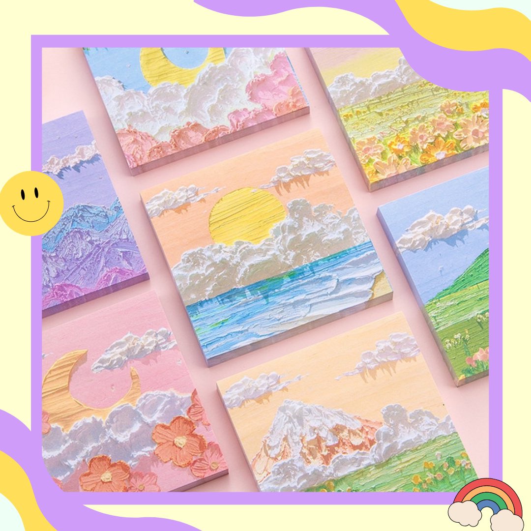 gemuystuff's tweet image. 🔖 Sticky Notes Motif Lukisan📝

Link di bio No. 54 ⬇️
shope.ee/30LV5RgEqm

🌵🍒🎀🔮🦋🌷🌈✨

baekhyun
Haruka
#stickynoteslucu 
#weekendnotes 
#stickynotelucu 
#japanesestationary 
#shopeeaffiliate 
#racunshopee 
#racunbelanja 
#gemuystuff