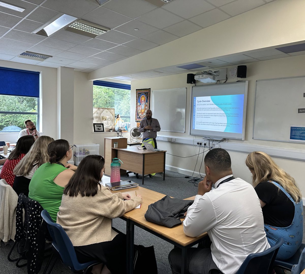 mrsjharmer's tweet image. On Friday we welcomed our new staff @IscaExeter @TedWraggTrust to our “let’s get September ready” training day. A great way to start the term! #edutwitter #startofterm #pedagogy #practice
