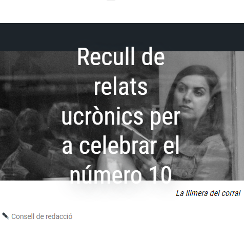 Xavier_Amunt's tweet photo. Primer Certamen Lliterari de la @RUcronica.

Animeu-vos a escriure un conte curt en #LlenguaValenciana en les #NormesdElPuig.

Font: https://t.co/Z6QRhor2TO https://t.co/dlD2dDtbQf