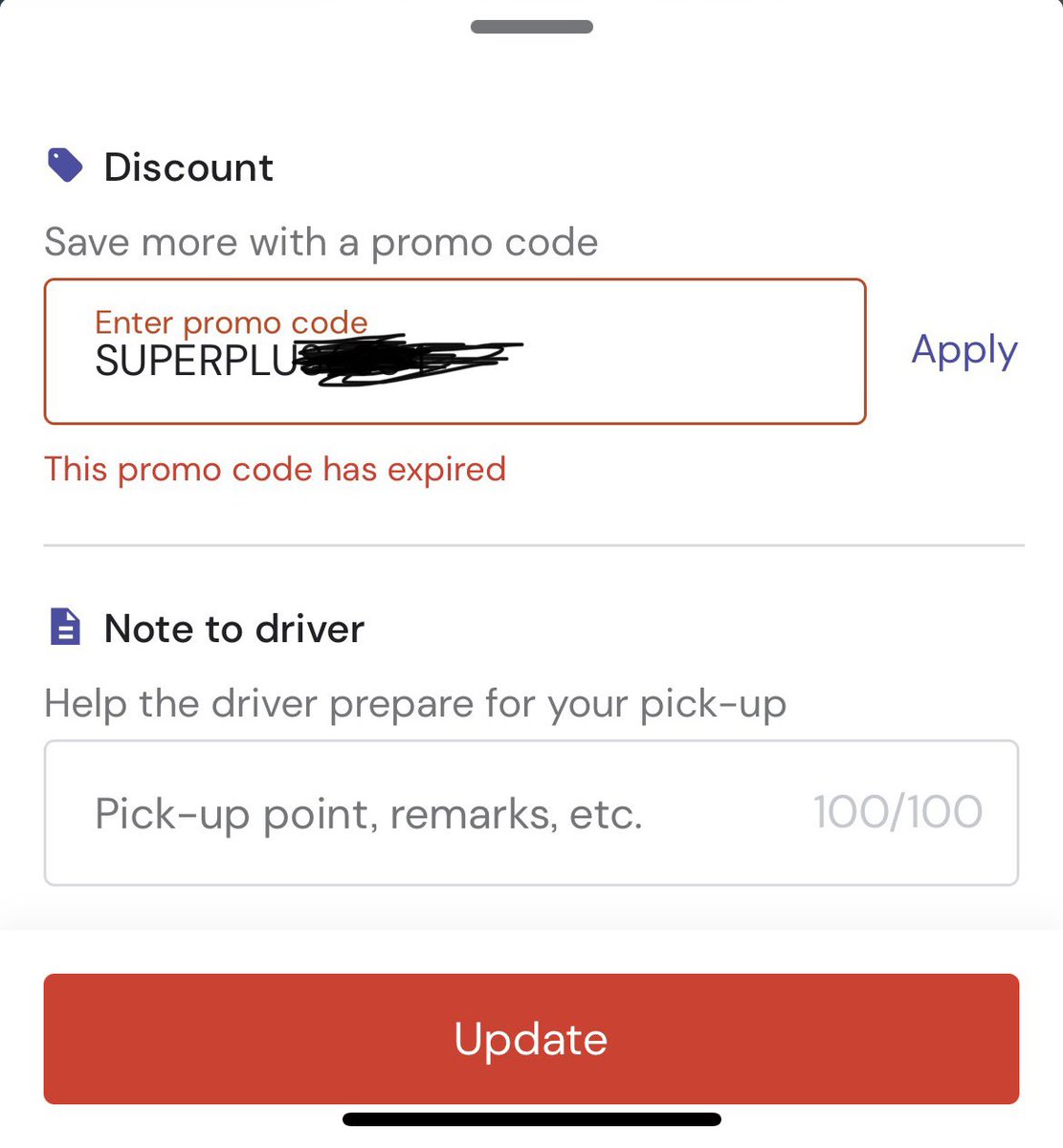 Superplus promo code for rides doesn’t work. Hasn’t ever worked. What’s the fix ‘cos Bo doesn’t know! <a href="/airasia/">AirAsia</a>