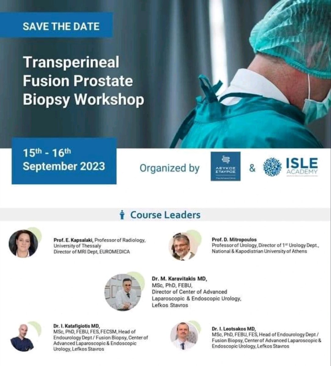 Join our <a href="/CentralUrology/">Central Urology</a>  Course on Transperineal Fusion #Prostate Biopsy with Hands-On Experience and Expert #MRI Reading Lectures. 🌟

🗓️ Date: 15-16 September
📍 Location: ISLE ACADEMY

📝 Limited spots available! 

For inquiries, contact us at: info@isleacademy.com