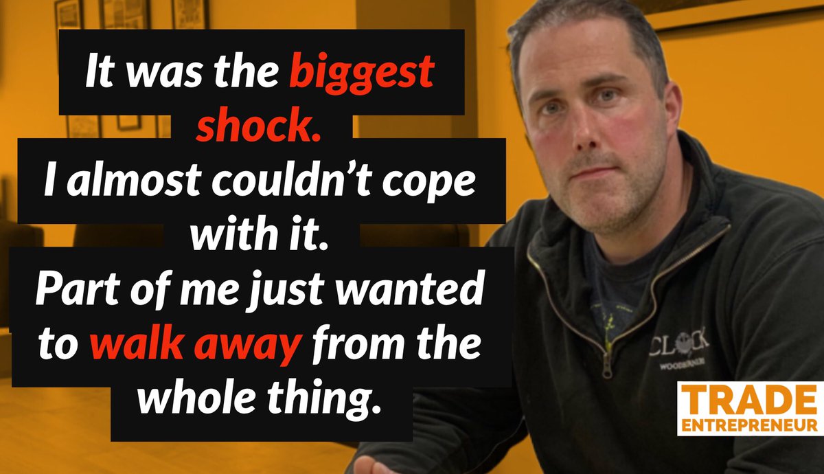 🎙️ Trade Entrepreneur Podcast Episode #65 🎙️

This month’s instalment sees James Archer of <a href="/clockwoodburner/">James</a> join <a href="/DavidMrSoot/">David Soot</a> for searingly honest and insightful interview.

…adeentrepreneurpodcast.buzzsprout.com/1911509/132307…