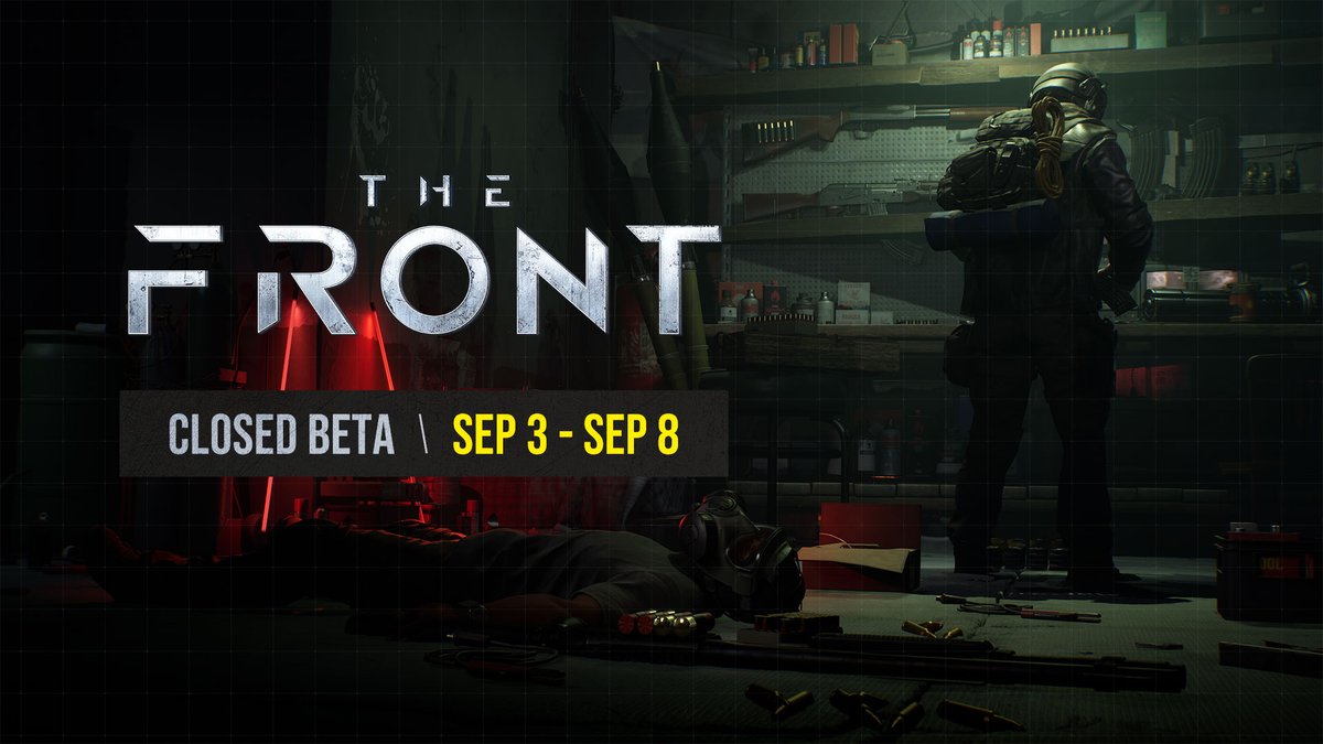 playthefront's tweet photo. CLOSED-BETA WILL START ON 14:00 UTC Sep 3rd

Join our discord:
https://t.co/bVI6LO7Hti
Wishlist now on Steam: https://t.co/RejtBlbc6J https://t.co/AIG2yNRch4