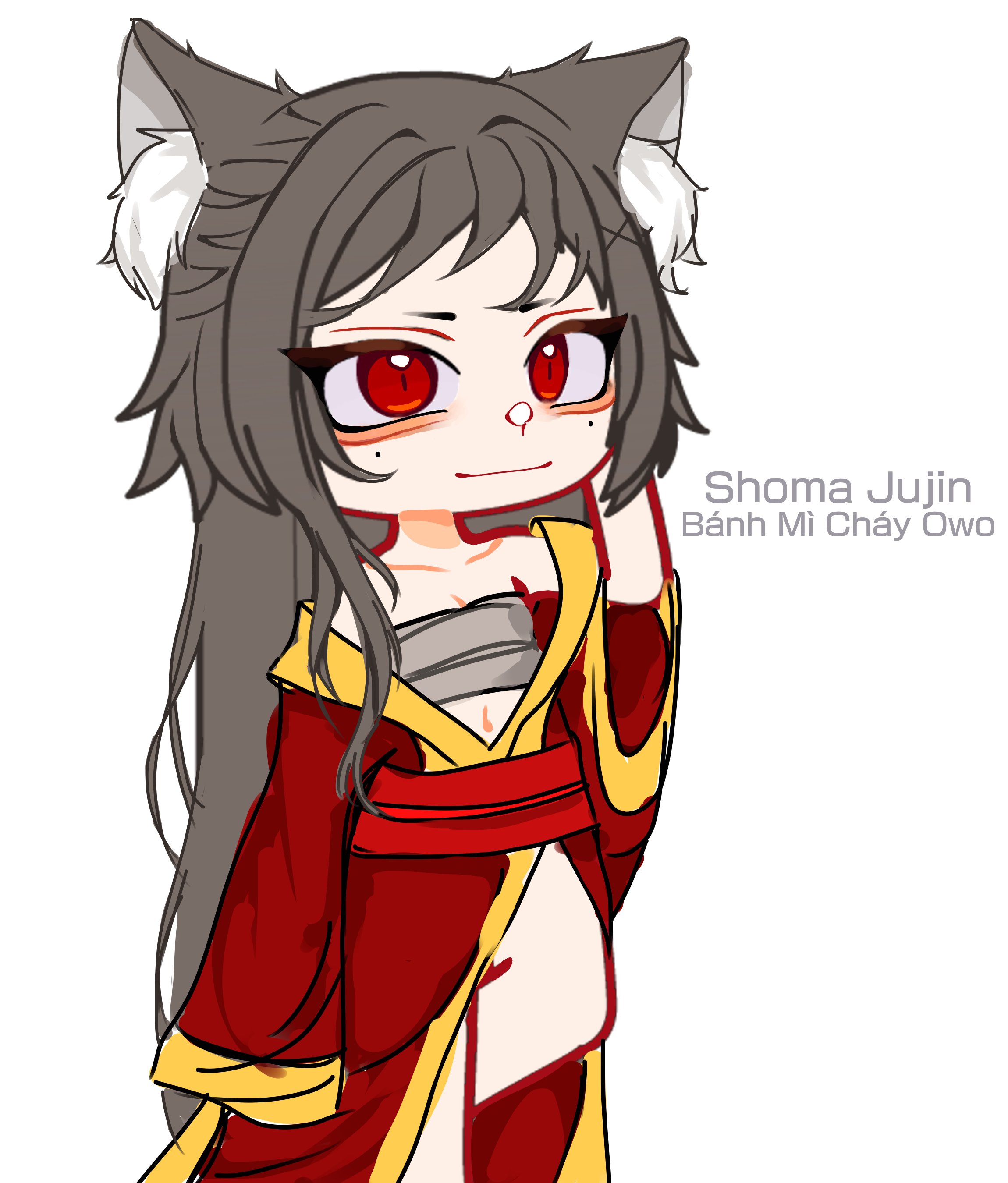 Shoma Jujin on X: 🐱Couple🐶#Gacha #GachaEdit #Oc #GachaClub #gacha_vn  #MediBang #_青い  / X