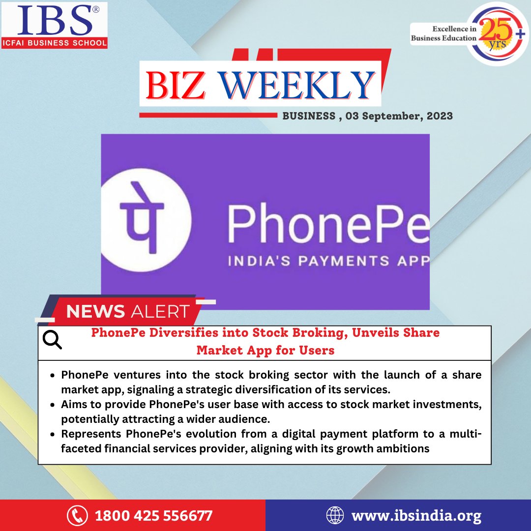 gurgaonibs's tweet photo. Discover the most recent updates on global affairs, business insights, technology trends, and economic developments in this week's episode of IBS Biz Weekly.
#IBSGurgaon #DelhiNCR #ManagementColleges #BSchools #IBSAT #BizWeekly #Business #Technology #Economy https://t.co/8qZZwUAFSN