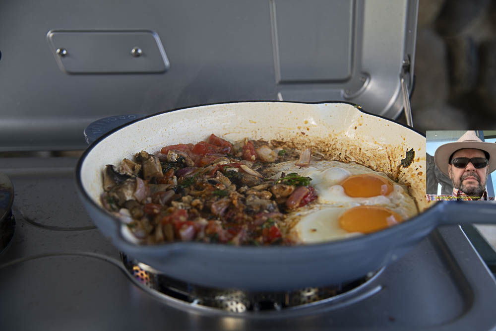 officeandgo's tweet image. A photo of you cooking outdoors with a coffee filter mask on.
A link to a recipe for your favorite outdoor dish. #reusable #recycling #fun #NaturePhotography
