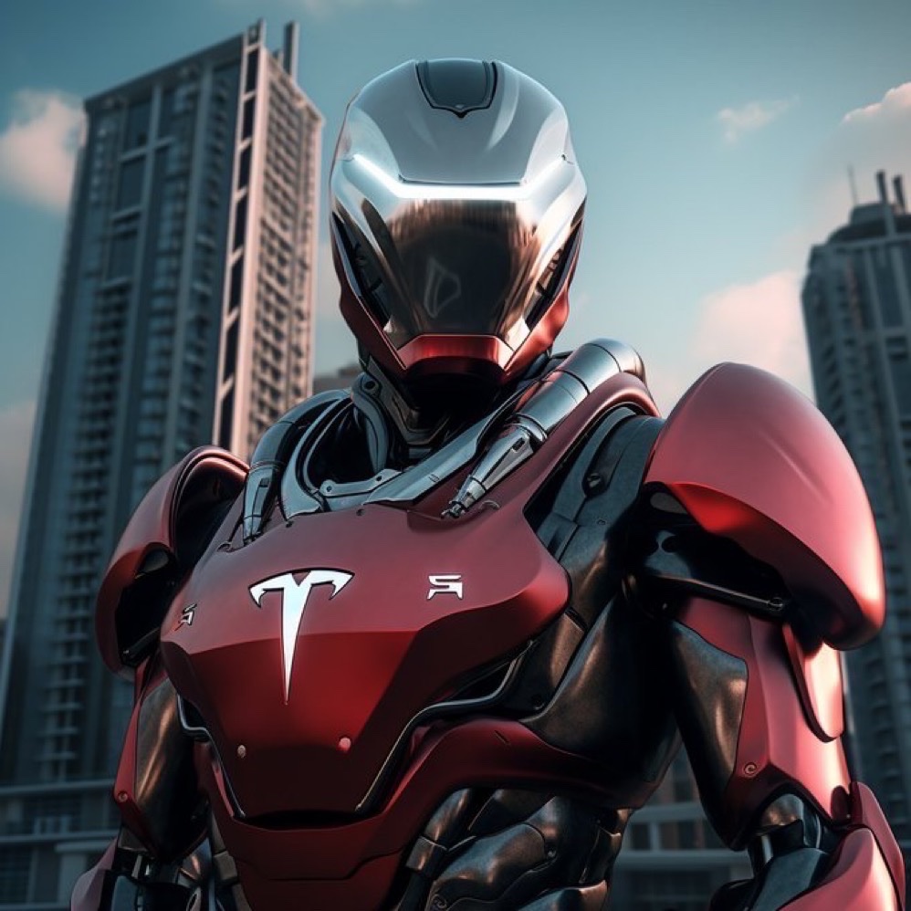 ElonMuskAOC's tweet photo. Would you trust the Tesla Robot to save the world? 

He’s very friendly! https://t.co/q1Pxq9CdRI