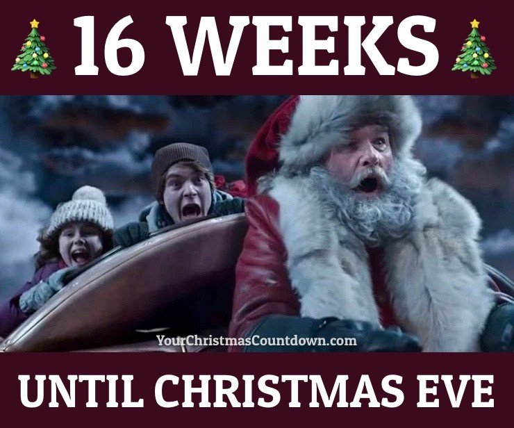 Your Christmas Countdown в X: „16 WEEKS UNTIL #CHRISTMAS EVE! https://t.co/08kJVAWqc2 https://t.co/r8ycf4A4yd“ / X