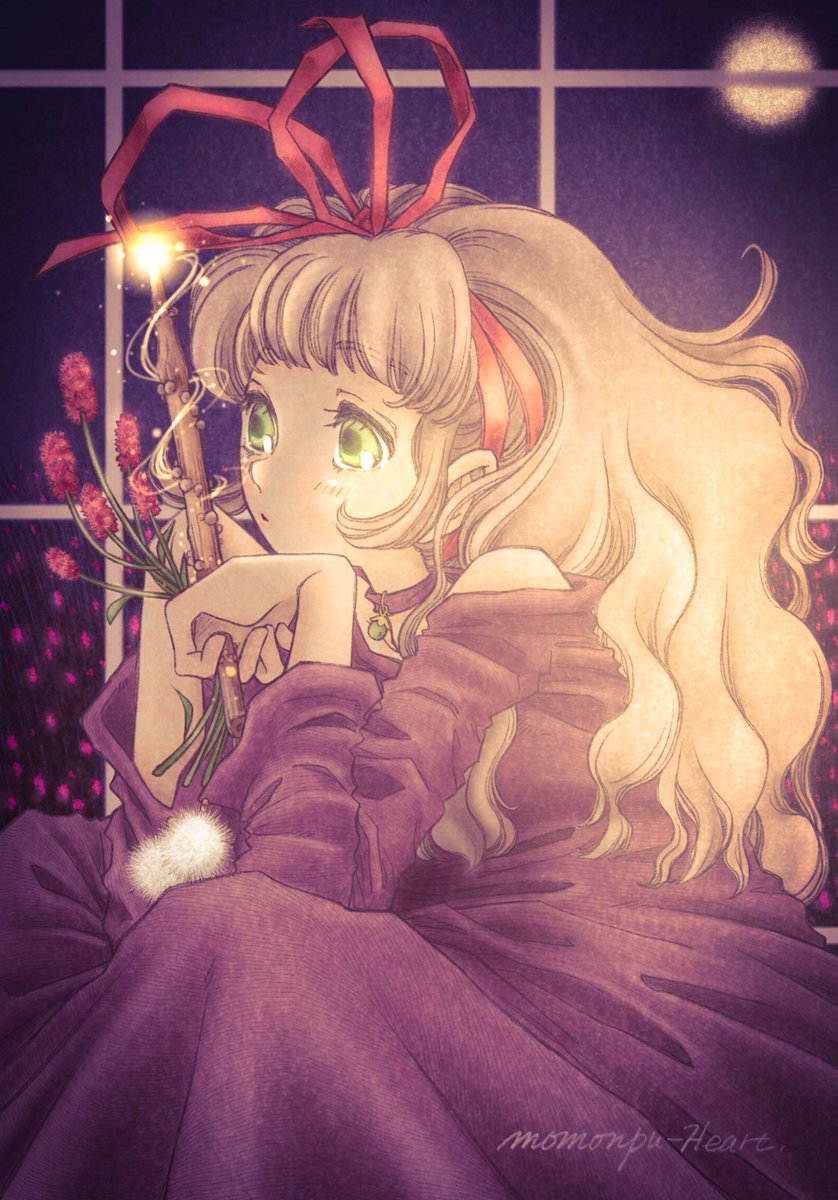 momonpu_Heart's tweet photo. #イラスト　#創作イラスト　#一日一絵    #illustration  #みんなで楽しむTwitter展覧会 　#procreate  #絵柄が好みって人がいればいいなぁ

移ろう刻　想う心 https://t.co/hku56b1Rlo