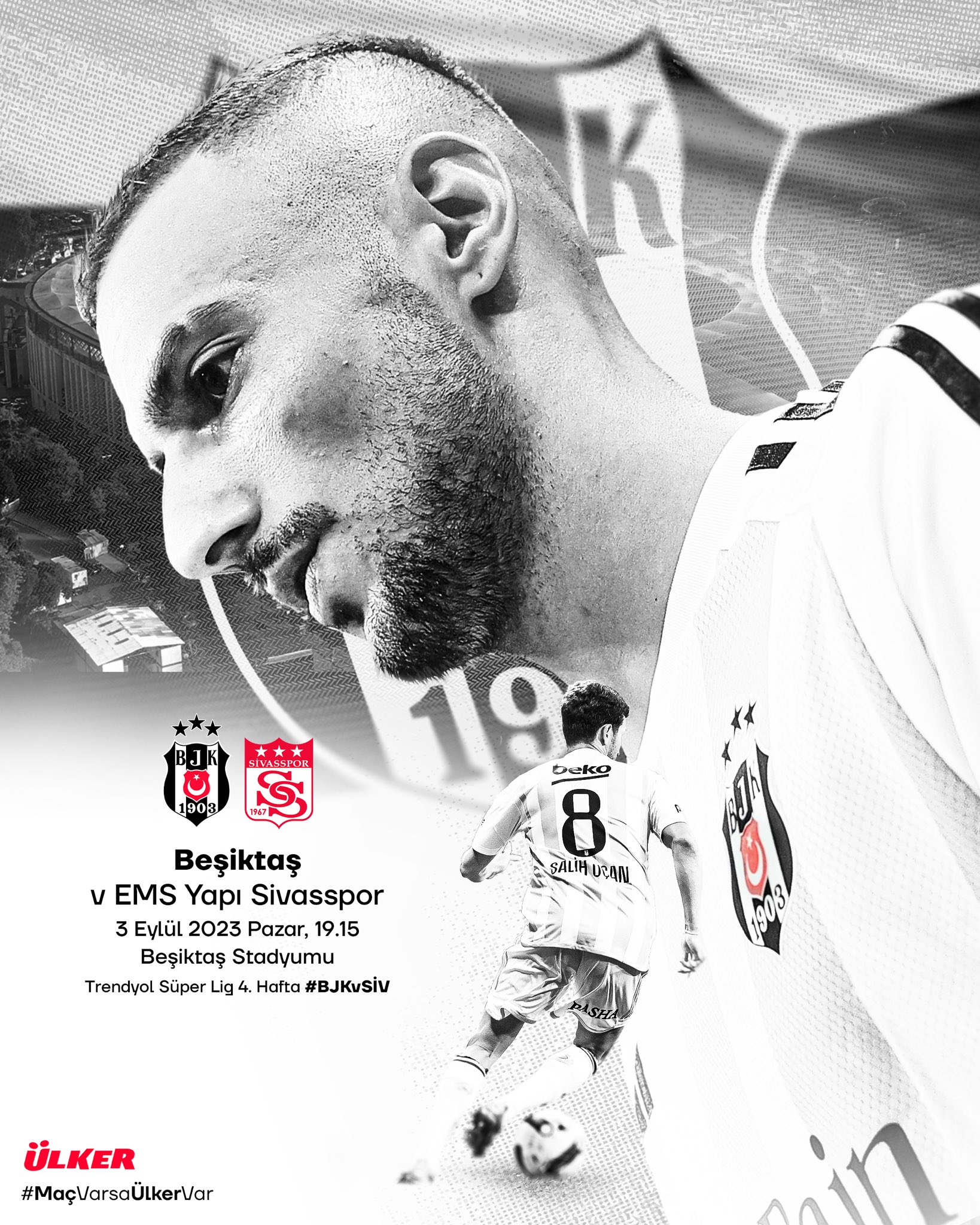 Beşiktaş Sivasspor Maç Afişi
