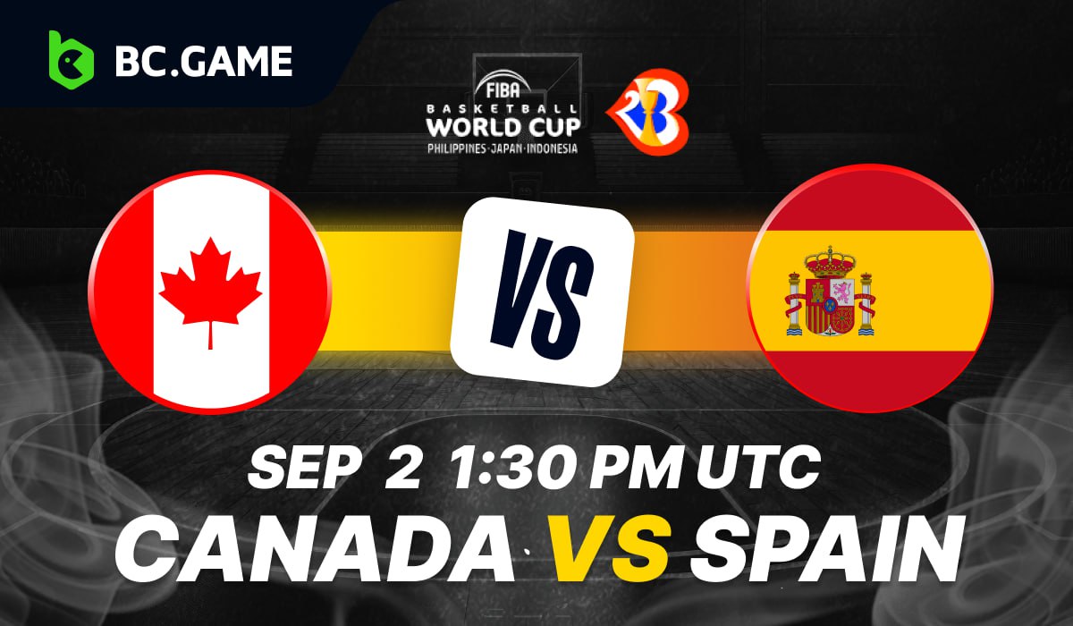 bcgame's tweet image. 🏀 Exciting matchup alert⚡️

🇪🇸 Team Spain faces off against 🇨🇦 Team Canada in a thrilling FIBA showdown tonight! 

Get ready for some intense basketball action! Who's your pick to win this one? 🔥🙌

Bet here: bc.game/sports?bt-path…

 #FIBA #SpainVsCanada #BasketballShowdown