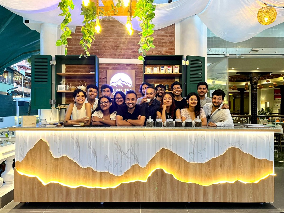 AmigoKhadka's tweet photo. Super excited to share that we (@nepalteacltv ) have opened a Tea Bar @ @ktmguesthouse in Thamel. Many thanks to @Shubham bhai @railaagang @RootnineS for this amazing architectural design! Swing by for hot &amp; cold brews of some int'l award winning teas as well as for tea tastings! https://t.co/TRJvd7IILQ