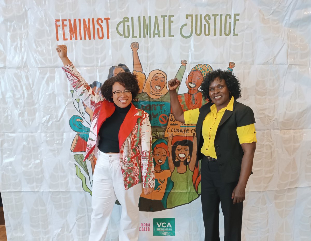 Ready to make history today with the launch of the African Women and Gender Constituency

#africanfeminist #AfricaFeministACS #FeministClimateJustice #AfricaWGC