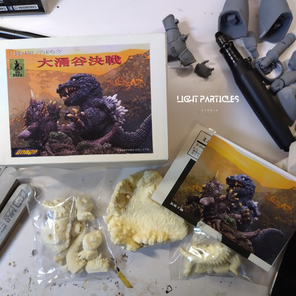 LightPartSt's tweet photo. [Personal Paint Work] Image SD GMK Godzilla Vs. Baragon

Small and detailed~ 

Sculptor: @omatamao2

Painter: @LightPartSt

#godzilla #godzillagmk #ゴジラ2001 #ゴジラ #ゴジラGMK #BAragon #Image #Gshopimage https://t.co/1dgTUSbVJU
