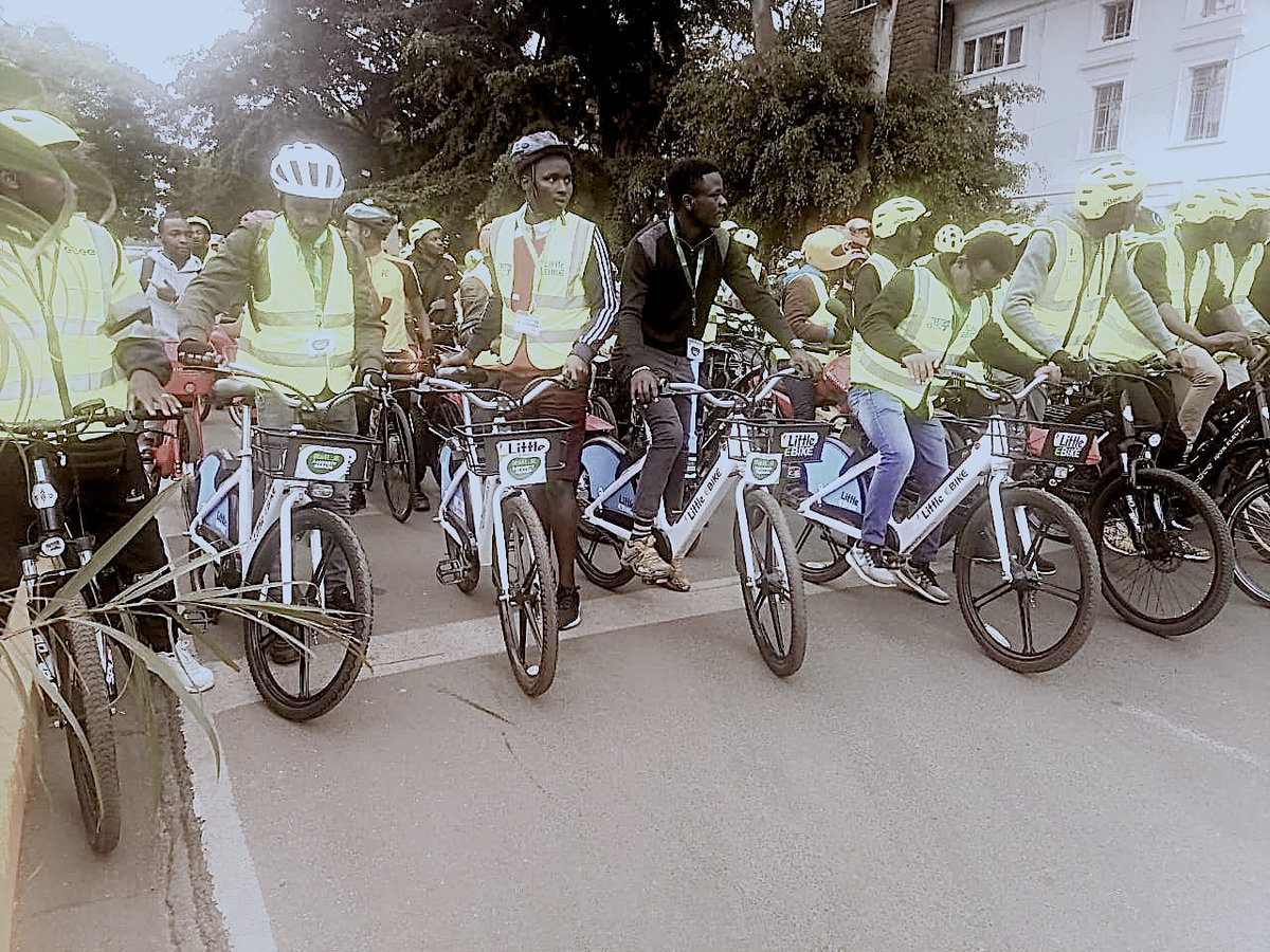 niladriroy's tweet photo. "Climate action is not a Global North issue or a Global South issue. It is our collective challenge, and it affects all of us. We need to come together to find common, global solutions." @LittleAppKenya is happy to be part of #ACS2023 to participate in the #emobilityparade today https://t.co/iu0BtLE57V