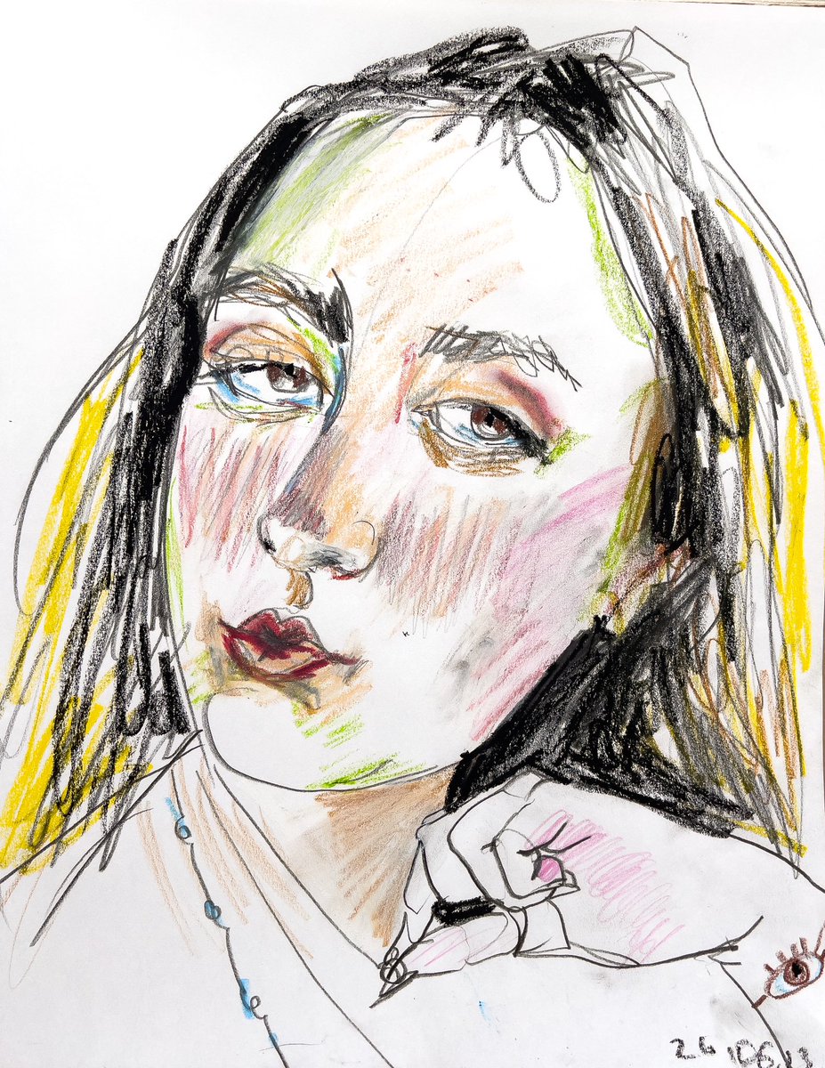 Verandet's tweet photo. @cane_yooo @sktchyapp @joanmartin Day 75 — #100dayportraitchallenge
June 26, 2023
#vera_ndet #verandet
#sketchingdaily #dailydrawing
#drawingdaily
#sketch #art #drawing
#illustration #イラスト #1日1絵 #artistsoninstagram #일러스트 #verandetsketch #portrait #mymuseum #sktchy
#museumbysktchy  #verandetportrait https://t.co/jxAQTftzFm
