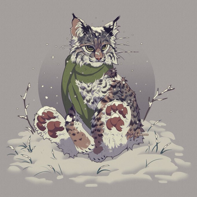 「animal green scarf」 illustration images(Latest)