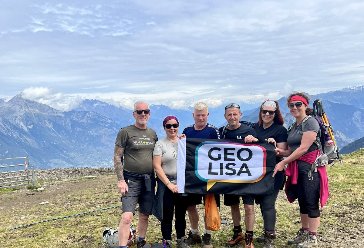 hull4heroes's tweet photo. "What an amazing week! Our 3-country trek has ended with breathtaking views. New friends, stronger bonds, & £1000s raised for @hull4heroes & @Veteransvillag1 . Unforgettable! 🌄💪 #AdventureComplete #CharitySuccess #FRIENDS4EVER https://t.co/VI8XqUdl33