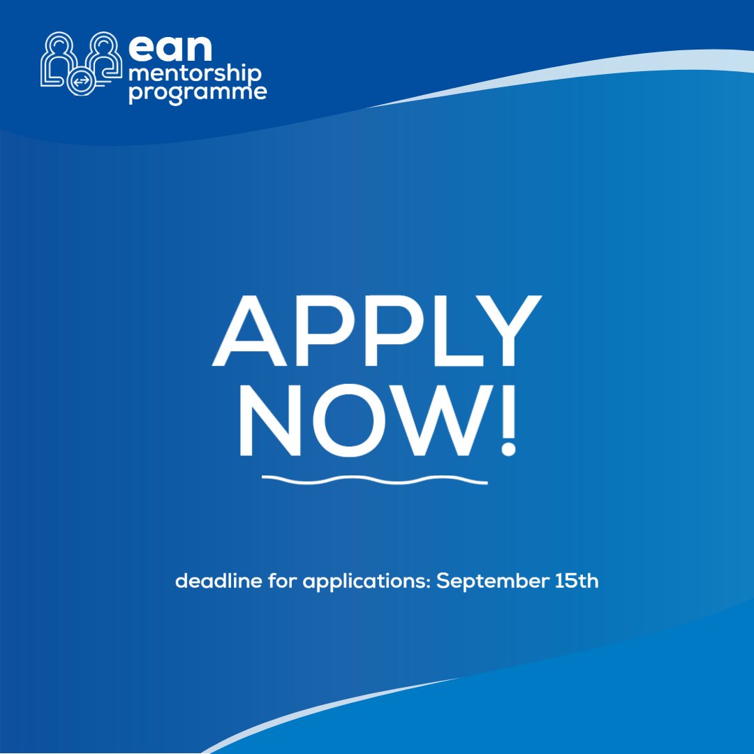 Are you ready for the next round of the EAN Mentorship Programme?

⏱️Deadline to apply is September 15th, so be sure to visit the 🔗 below for more information on the #eanMentorshipProgramme and how to apply!

👉ow.ly/1KjB50PHbvE

#neurologist #eanMentorship
