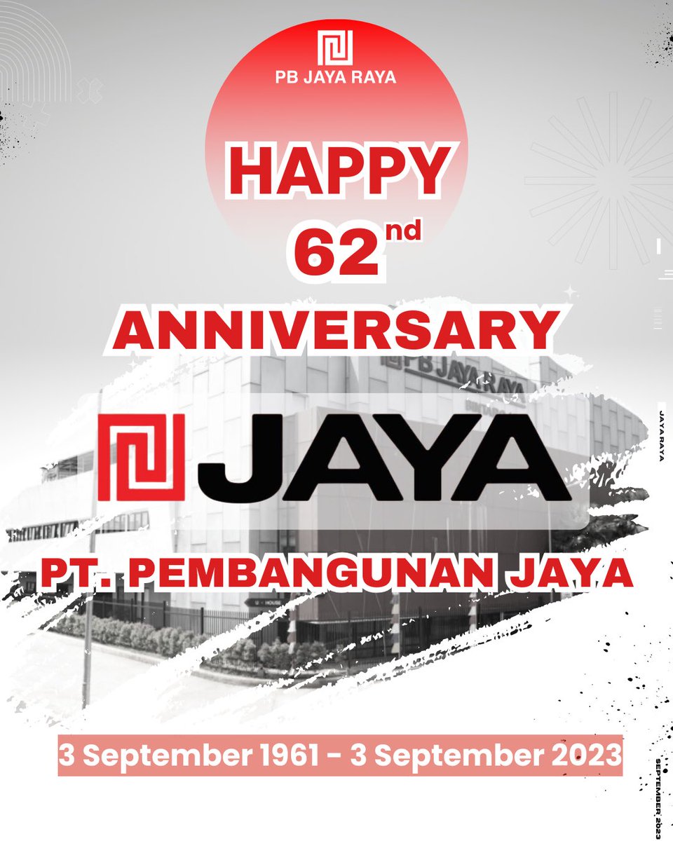 PBjayaraya's tweet photo. Telah berkiprah selama 62 tahun untuk kemajuan Indonesia, PT Pembangunan Jaya terus konsisten memberikan yang terbaik untuk semua lini usahanya. https://t.co/maILtLj8NL