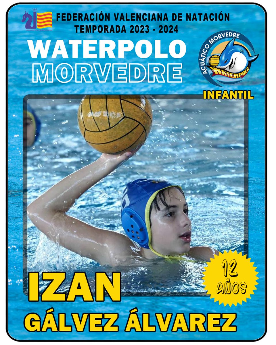 CWmorvedre's tweet photo. Aunque con retraso vamos a felicitar a los waterpolistas que han cumplido años en Agosto, y con ellos inauguramos las felicitaciones con estos cromos de waterpolistas de nuestro club.
Muchísimas felicidades a los dos https://t.co/swq1EpL5qi