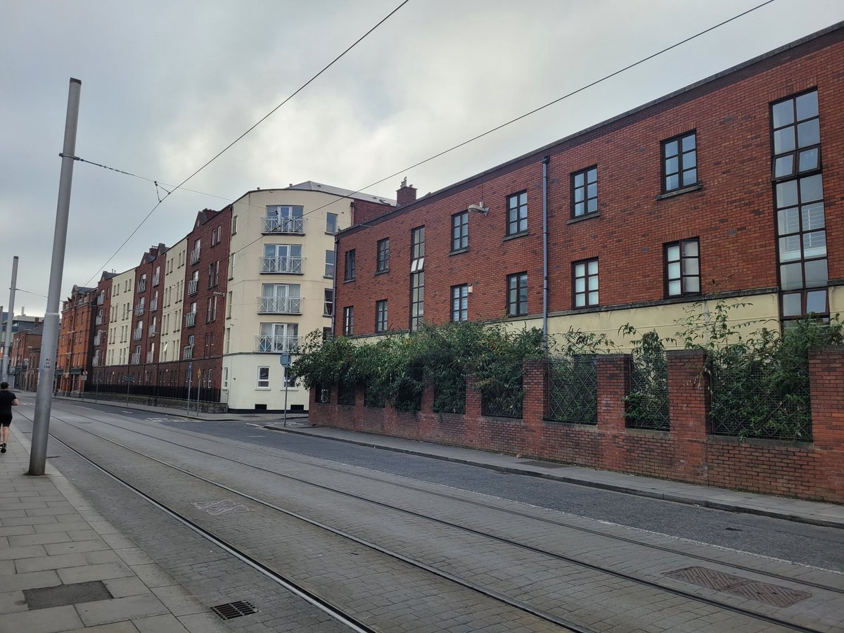 Spent Friday morning checking out where my Grandad was born, Corporation buildings have  gone. His father, my greatgrandad worked on the trams in Dublin as a Conductor, and there is now a new line running straight outside their old address. Have used the 1911 census for reference