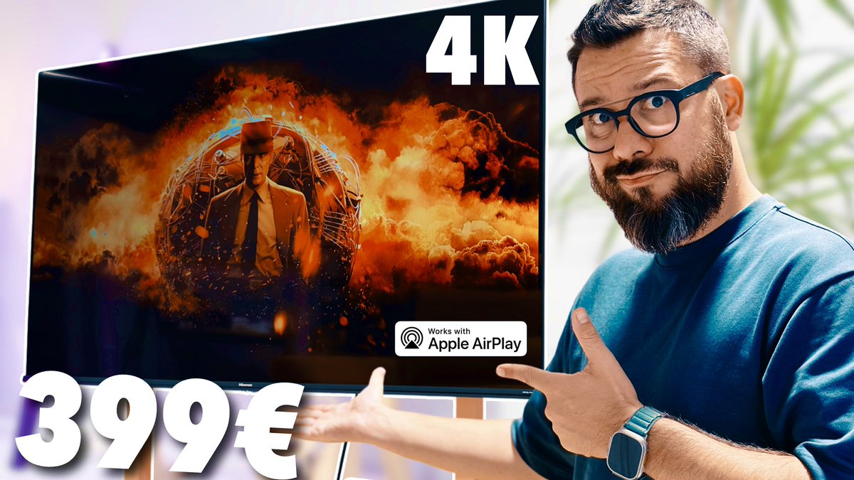 LA SMART TV più ECONOMICA e COMPLETA che ho PROVATO
youtu.be/s-fFF1kRapI