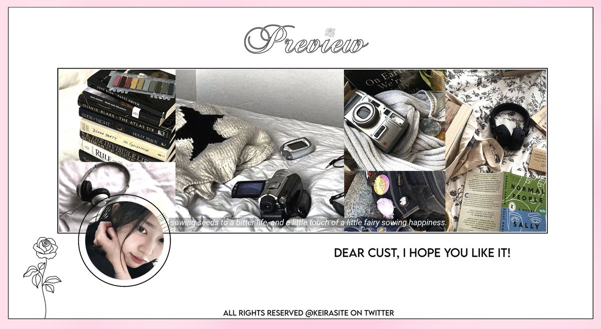 rcosewood's tweet image. Help rt, thank you! #zonauang

Aku ada layout messy moodboard Jennie, ningning, minju ready stock. Dengan harga 6000/ea, pembayaran melalui QRIS only. Happy shopping!