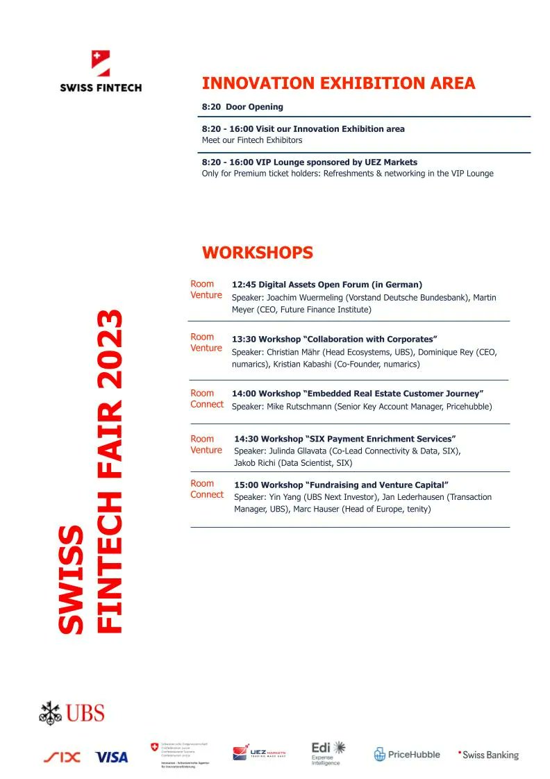 SWISS FINTECH Fair tweet media