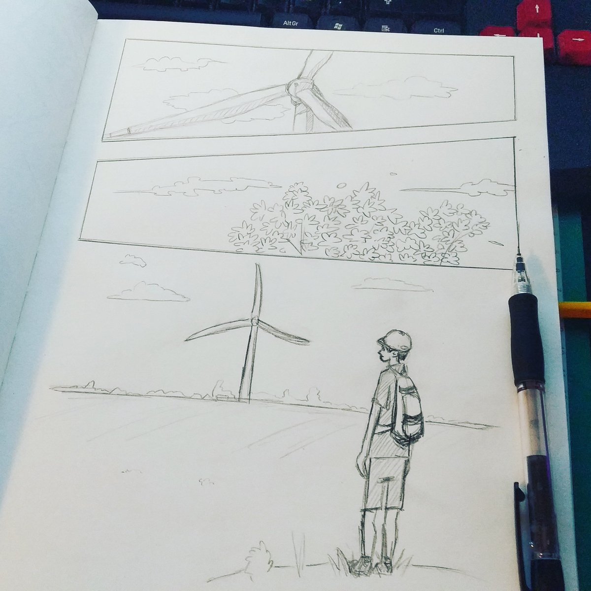 Ne_Kitov's tweet image. My #trip to the #Kazakhstan 

#art #pencilart #aquarellepencilart #traditionalart  #molotowliners #sketches #sketchbook