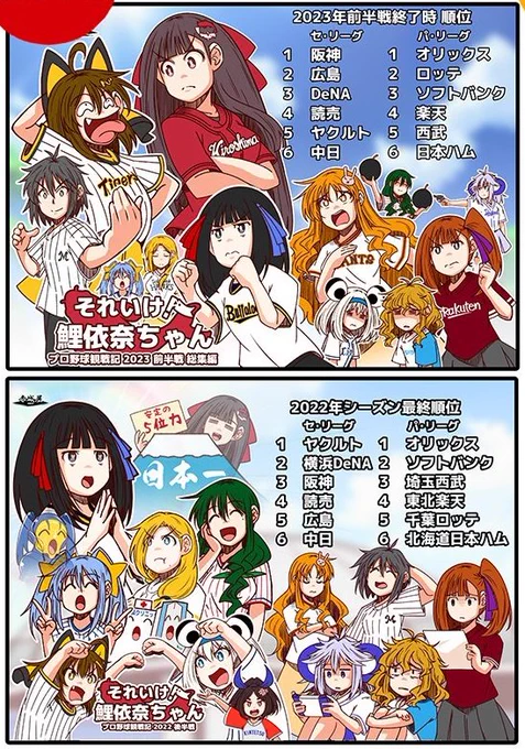 それいけ鯉依奈ちゃん、夏コミ新刊の2冊はメロンブックスさんで委託中です!
ヨ・ロ・シ・ク!!

【2022後半戦】https://t.co/pjmdryvshJ
【2023前半戦】https://t.co/E6G6W1iBXn 