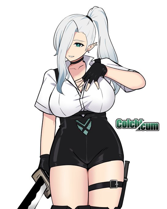 この戦闘狂エルフ、
体がすけべ過ぎる……!! 