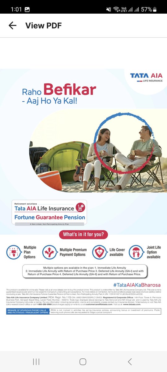 dollar_arora's tweet photo. Be financially independent with Pension plan...get pension till survival.. https://t.co/SjLGcg0Xb8