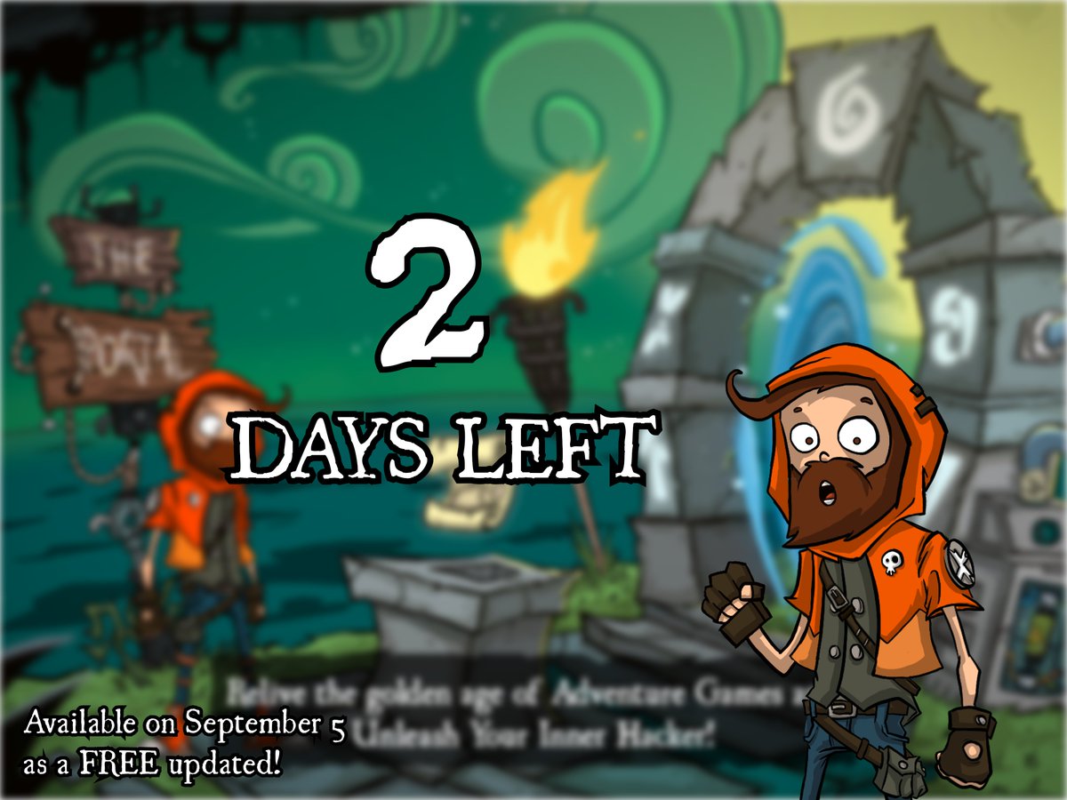2 days left for Disk 3!
#adventuregame #pointandclick #brokensword