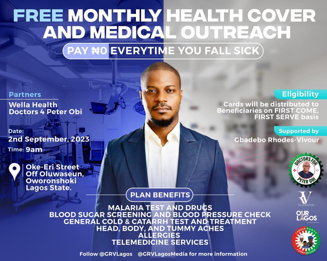 Service Culture Evangelist 🇳🇬🫶🏽 (@prisciliaamadi) on Twitter photo Pray for Nigerian Children 🙏🏾.
The Children in this area of Kosofe, most of them sleep in the open space because their previous homes have been demolished.
Their parents received the Free Month Health card, thanks to the RV foundation, an initiative of <a href="/GRVlagos/">Gbadebo Rhodes-Vivour</a>
There is too Pray for Nigerian Children 🙏🏾.
The Children in this area of Kosofe, most of them sleep in the open space because their previous homes have been demolished.
Their parents received the Free Month Health card, thanks to the RV foundation, an initiative of <a href="/GRVlagos/">Gbadebo Rhodes-Vivour</a>
There is too