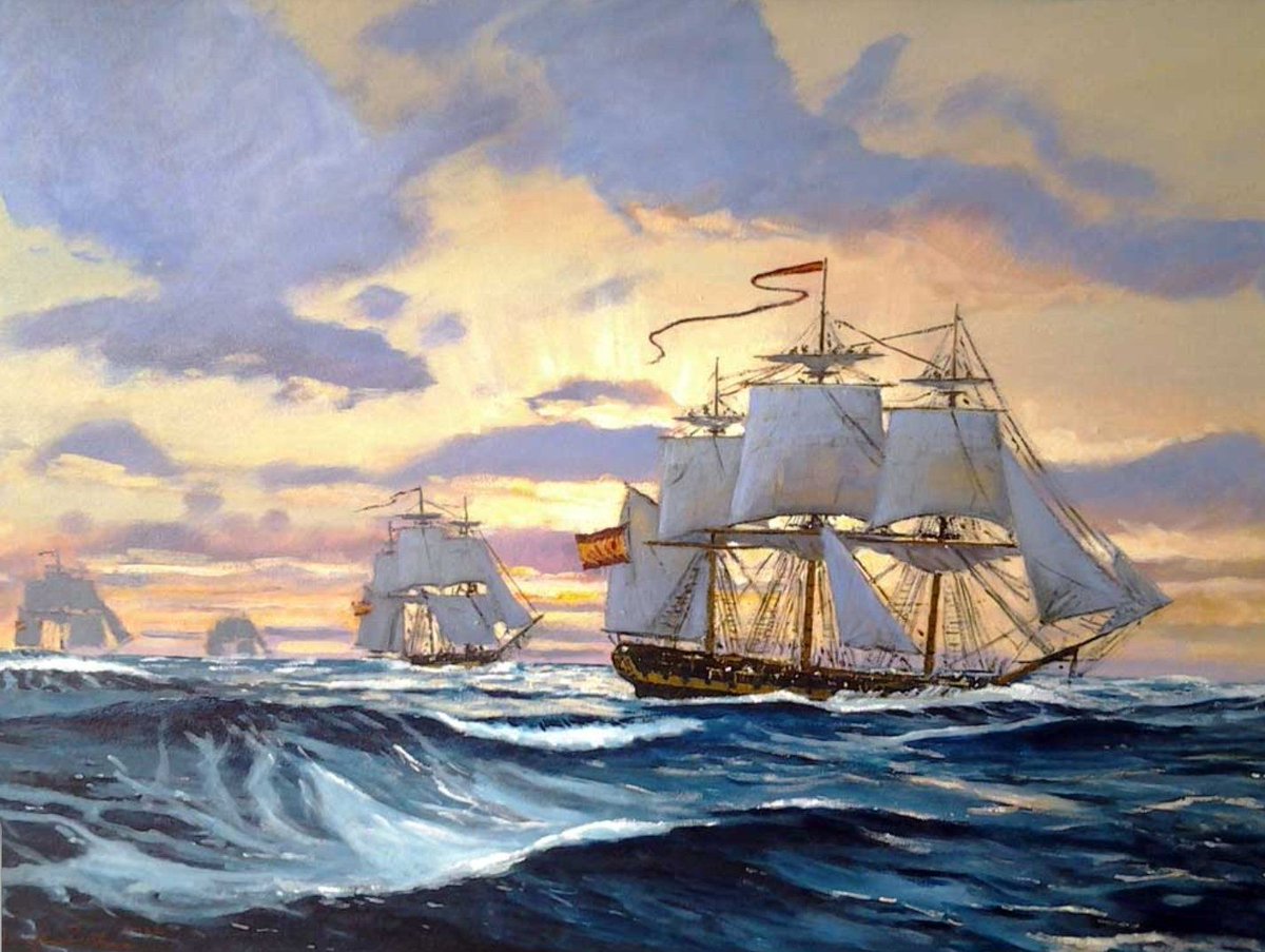 Guille_Nicieza's tweet photo. Tal día como hoy, 3 de septiembre de 1796, una escuadra combinada franco-española, de 17 navíos y 3 fragatas que llevaban 1.500 soldados, atacaba los asentamientos y enclaves británicos de Terranova, haciendo 600 prisioneros y destruyendo o capturando 127 buques mercantes. https://t.co/lhKitWt36X